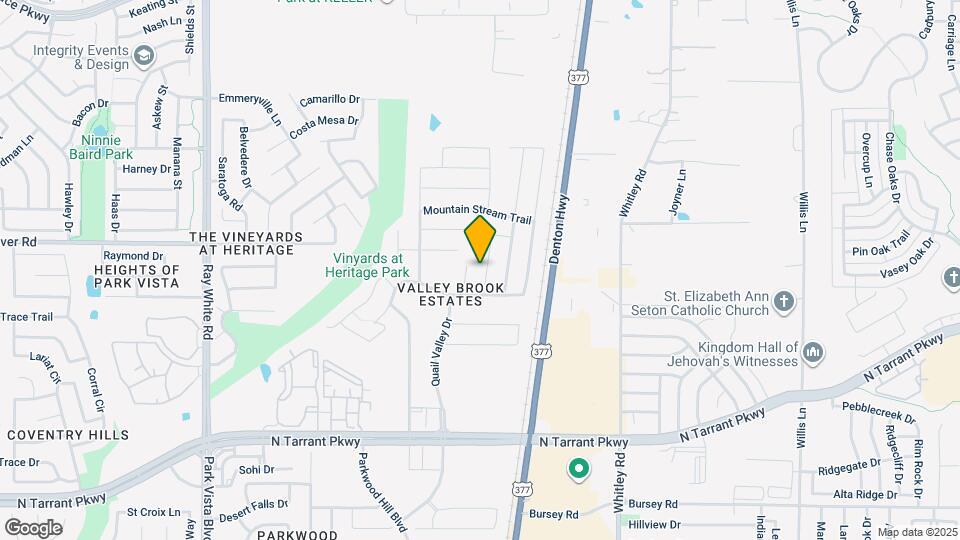 8829 Valley River Dr Map and Location Details