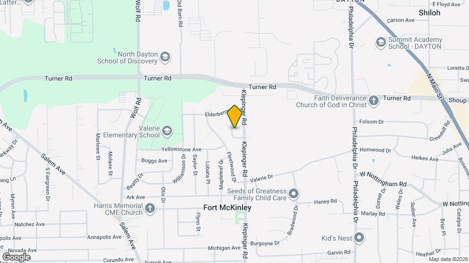 4142 Meadowdale Dr Map and Location Details