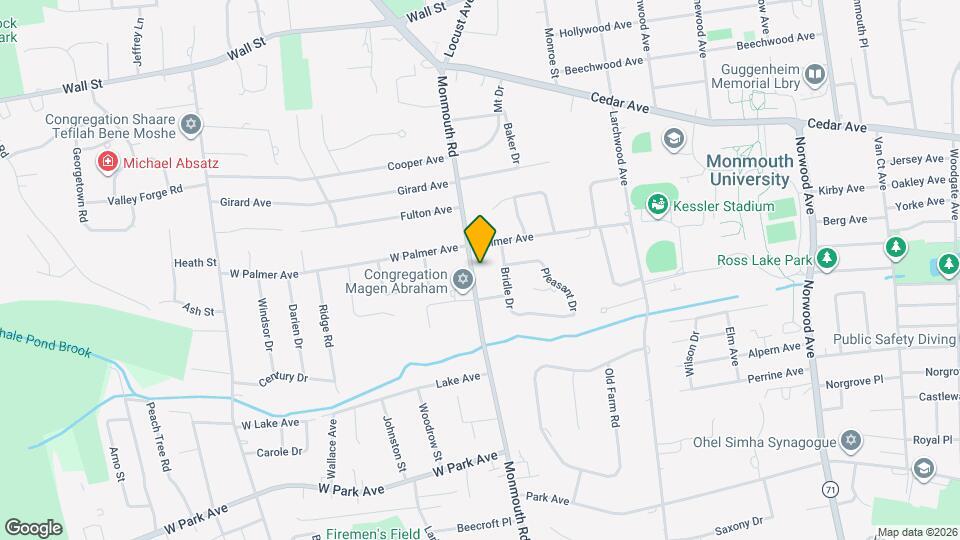 474 Monmouth Rd Map and Location Details