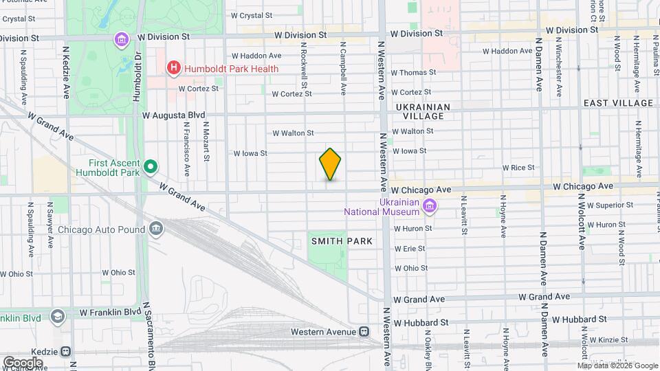 2522 W Chicago Ave Mapa y Detalles de la Ubicación