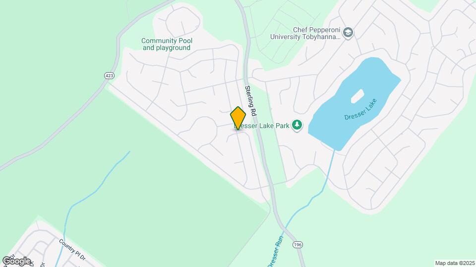 9161 Brandywine Dr Map and Location Details