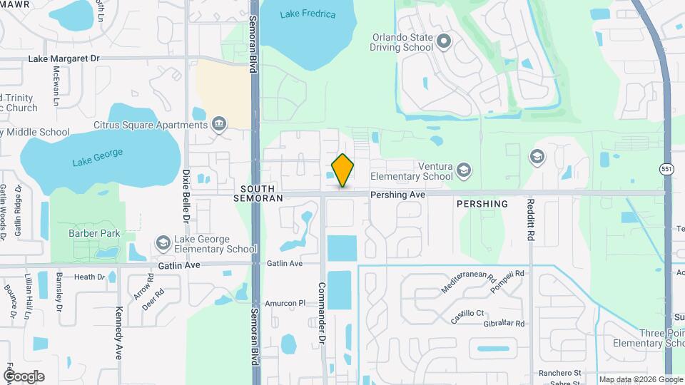 4457 Pershing Pointe Pl Map and Location Details