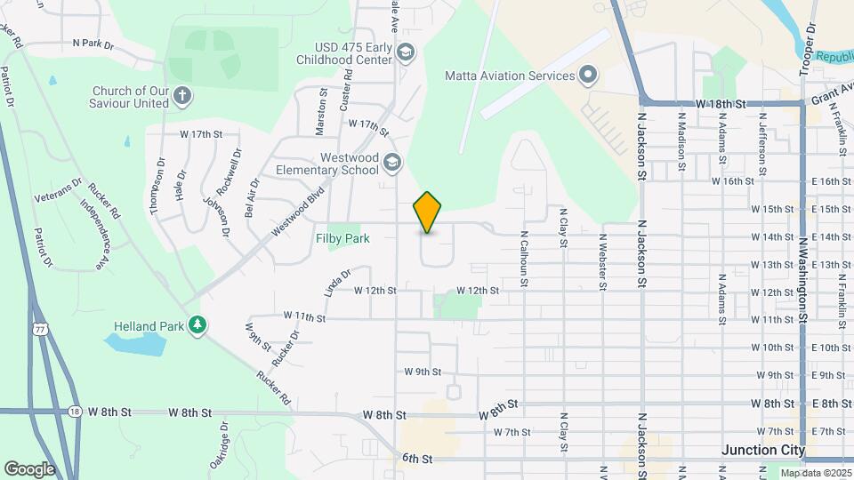 1378 Parkside Dr Map and Location Details