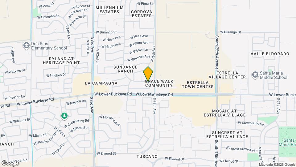 7919 W Magnolia St Mapa y Detalles de la Ubicación