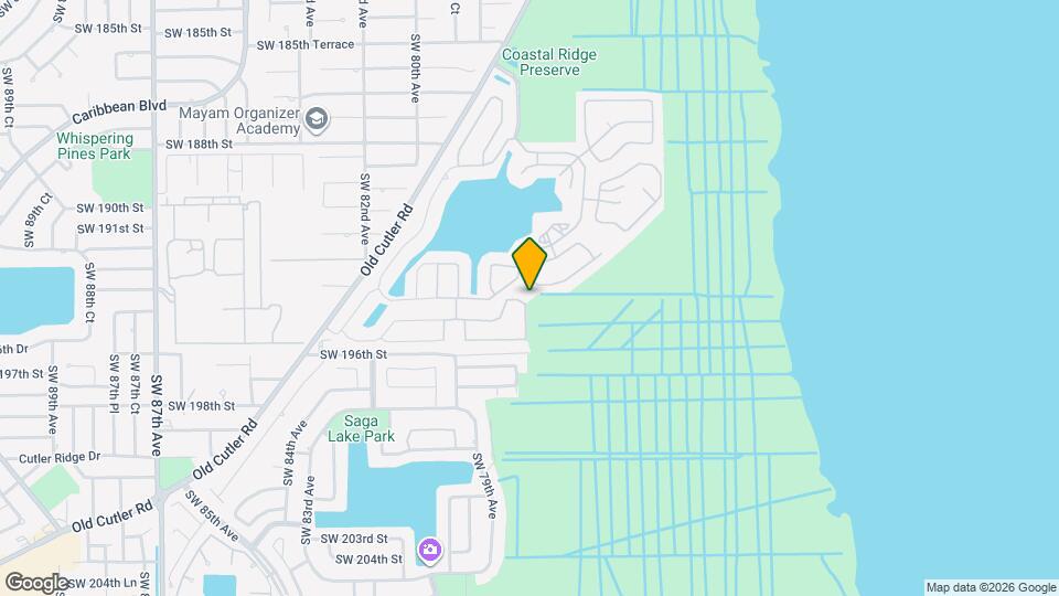 7803 SW 194th Terrace Map and Location Details