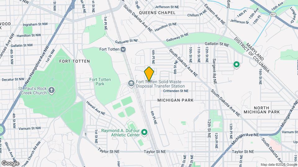 612 Totten Pl NE Map and Location Details