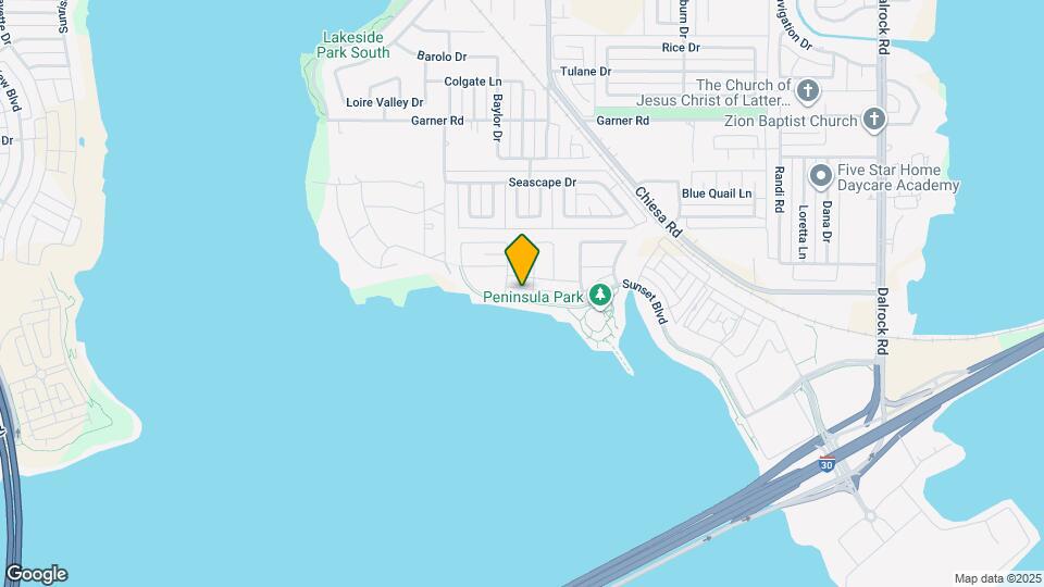 7309 Sunset Blvd Map and Location Details