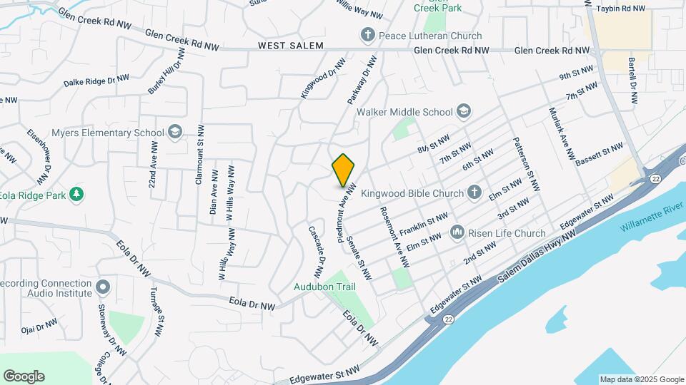 835 Piedmont Ave NW Map and Location Details