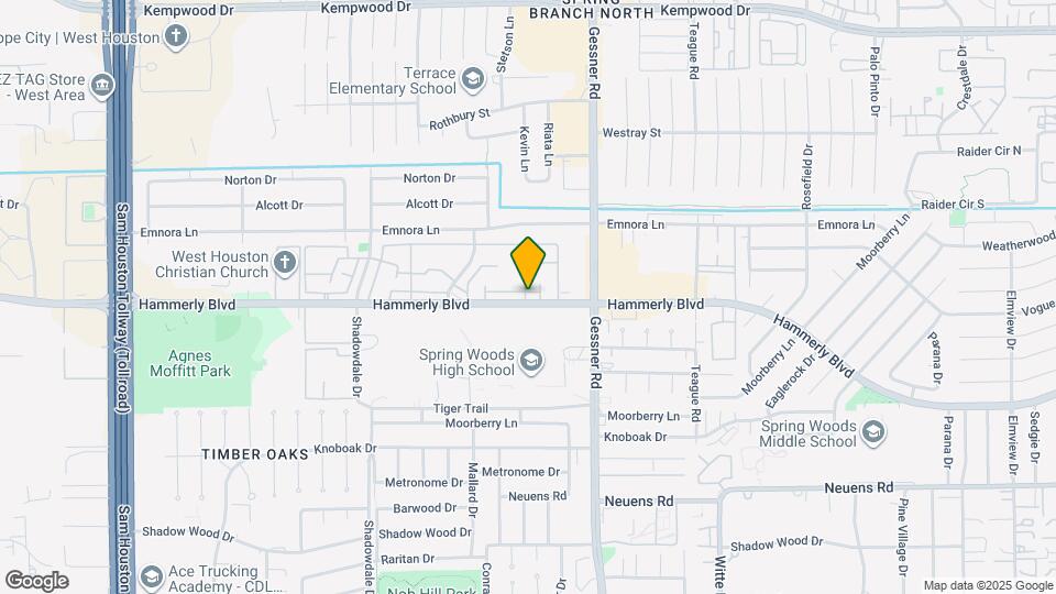 10386 Hammerly Blvd Map and Location Details