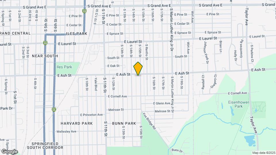 2111 S 15th St Map and Location Details