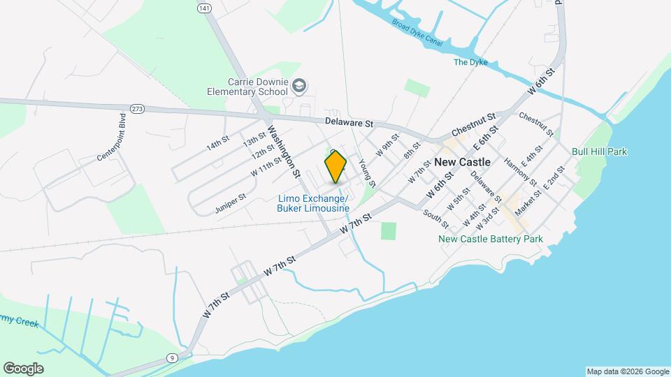 The Helm at Deemer's Landing Apartments and Nearby New Castle