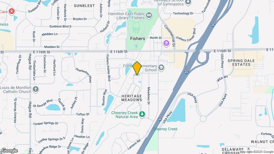 8520 Lincoln Ct Map and Location Details