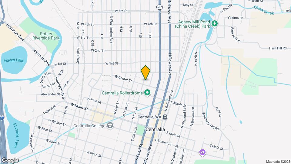 508 N Iron St Map and Location Details