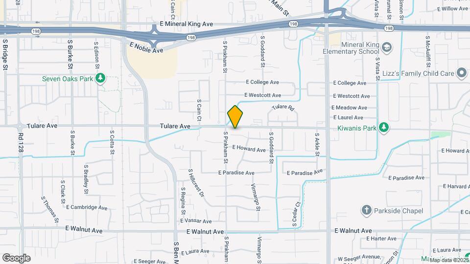 2134 E Iris Ave Map and Location Details