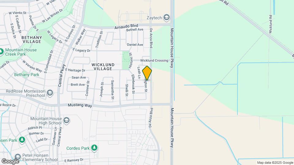 582 Hutchings Ct Mapa y Detalles de la Ubicación