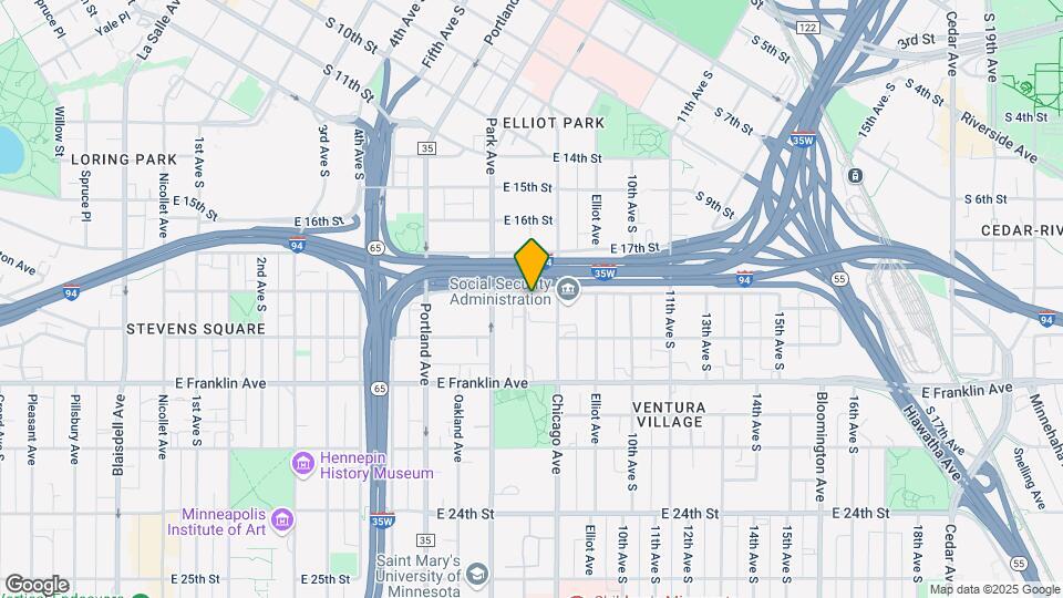 727 18th St E Map and Location Details