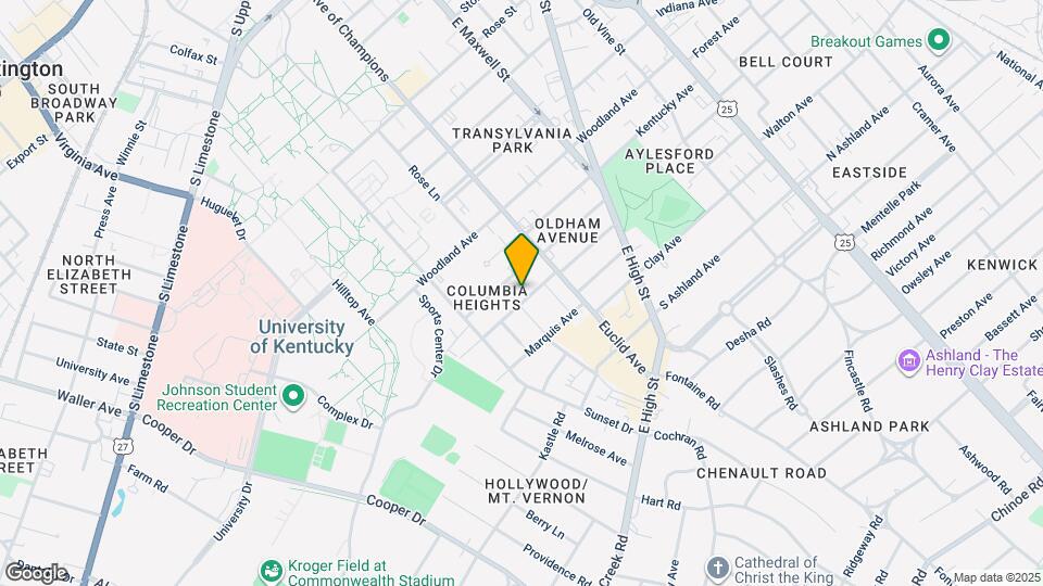 435 Park Ave Map and Location Details