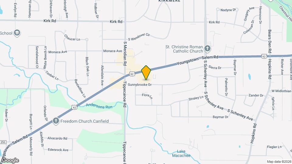 3380 Sunnybrooke Dr Map and Location Details