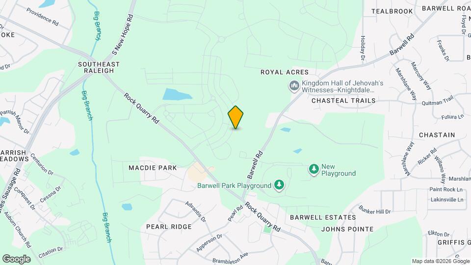 2607 Chert Ln Map and Location Details