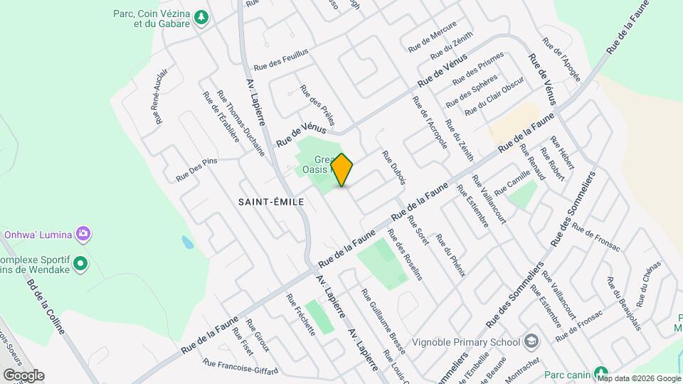 Les résidences Curé-Lapierre Map and Location Details