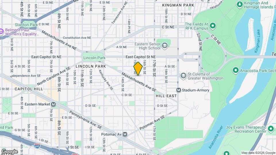 1515 Independence Ave SE Mapa y Detalles de la Ubicación