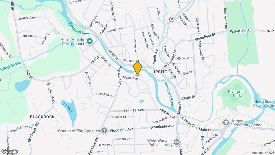 87 Maple Ave Map and Location Details