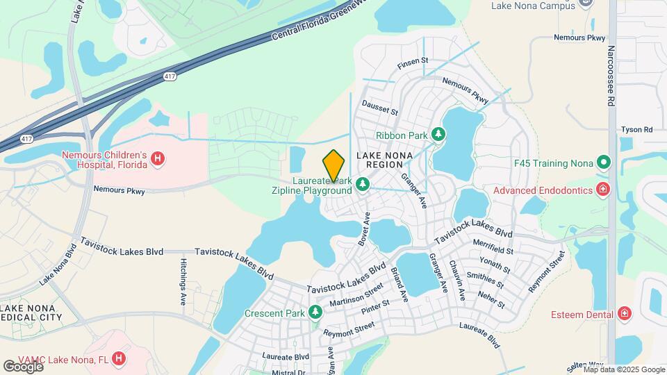 7703 Nemours Pkwy Map and Location Details