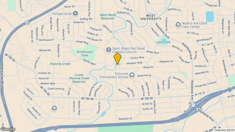 1045 Crown Dr Map and Location Details
