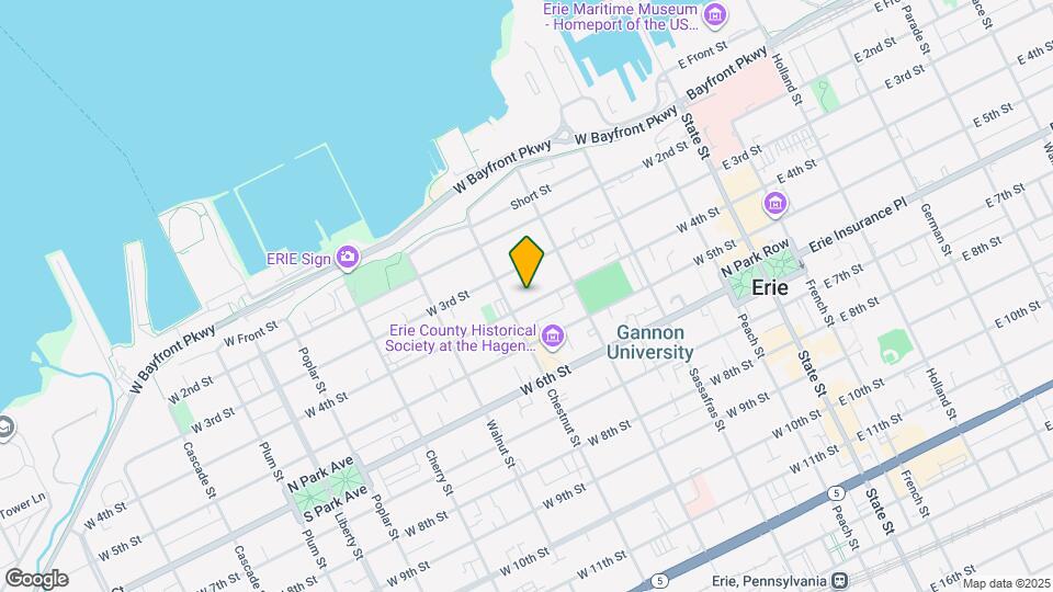 346 W 4th St Map and Location Details