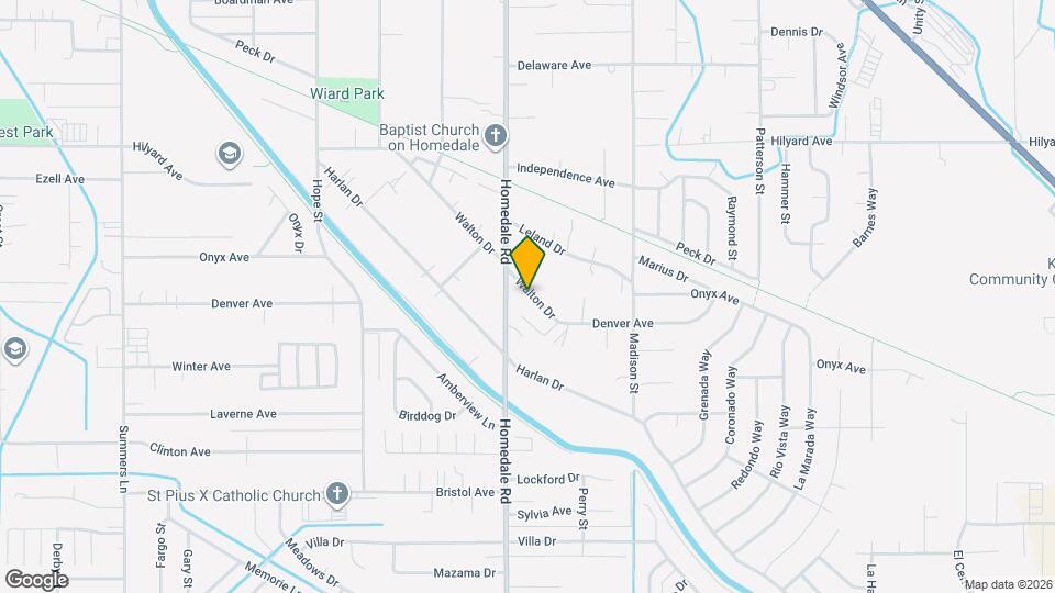 5458 Walton Dr Map and Location Details