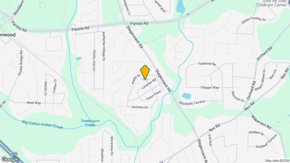 5565 Platte Dr, Unit Unit- 105  (1st floor) Map and Location Details