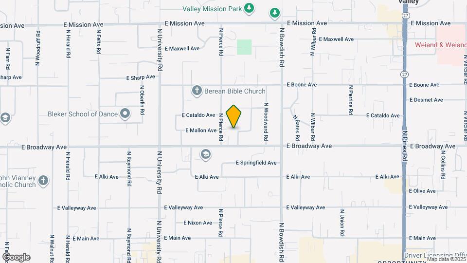 825-827 S Johnson Rd Mapa y Detalles de la Ubicación