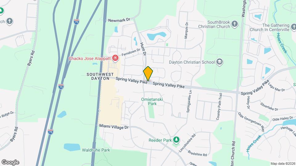 Spring Valley Pike Apartments Map and Location Details