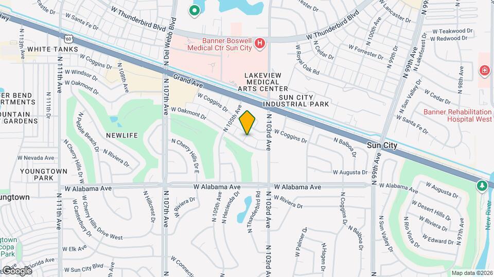 10370 W Oakmont Dr Map and Location Details