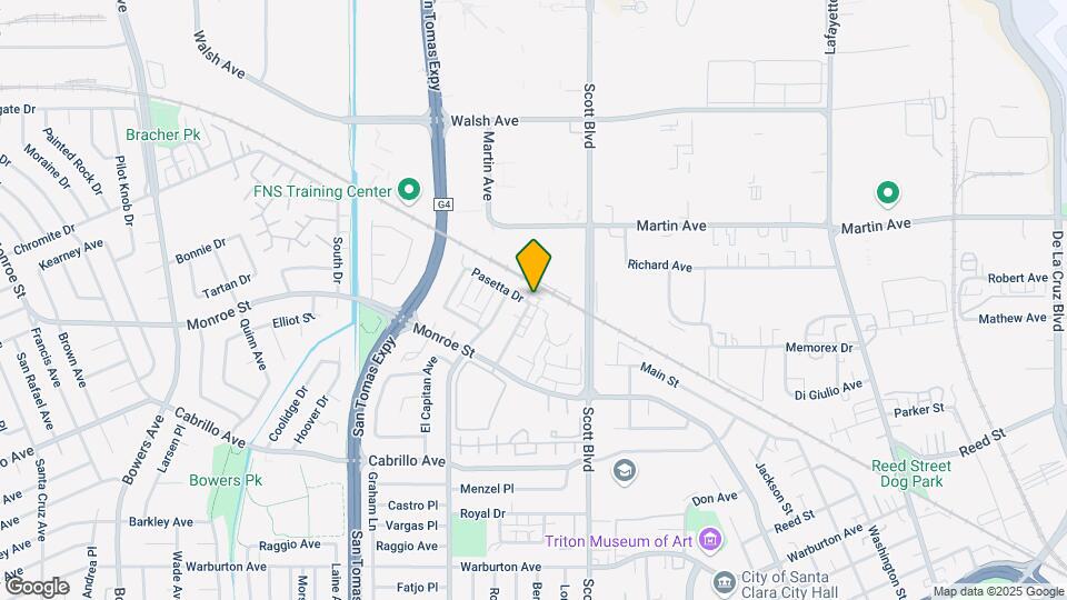 2157 Pasetta Dr Map and Location Details
