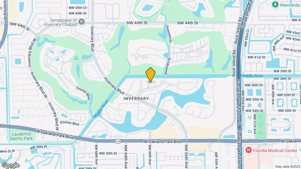 3571 Inverrary Dr, Unit 203 Map and Location Details