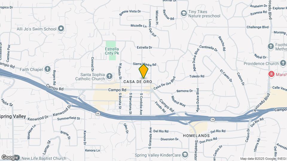 10002 San Juan St Mapa y Detalles de la Ubicación