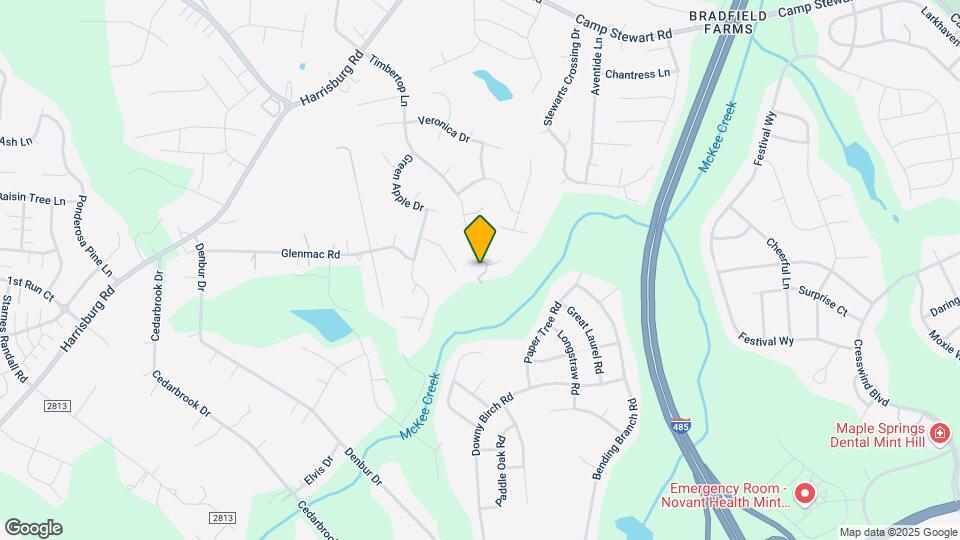 5127 Timbertop Ln Map and Location Details