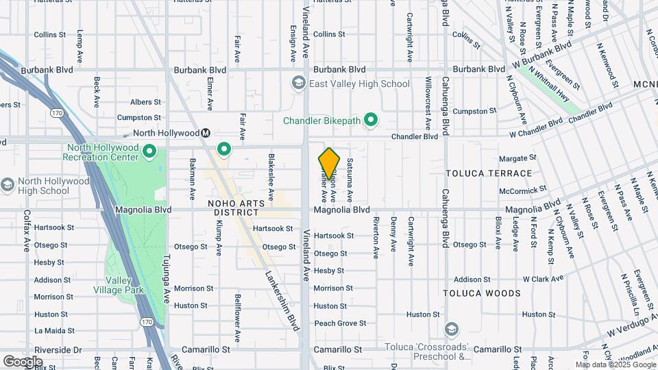 5248 Craner Ave, Unit 2 Map and Location Details