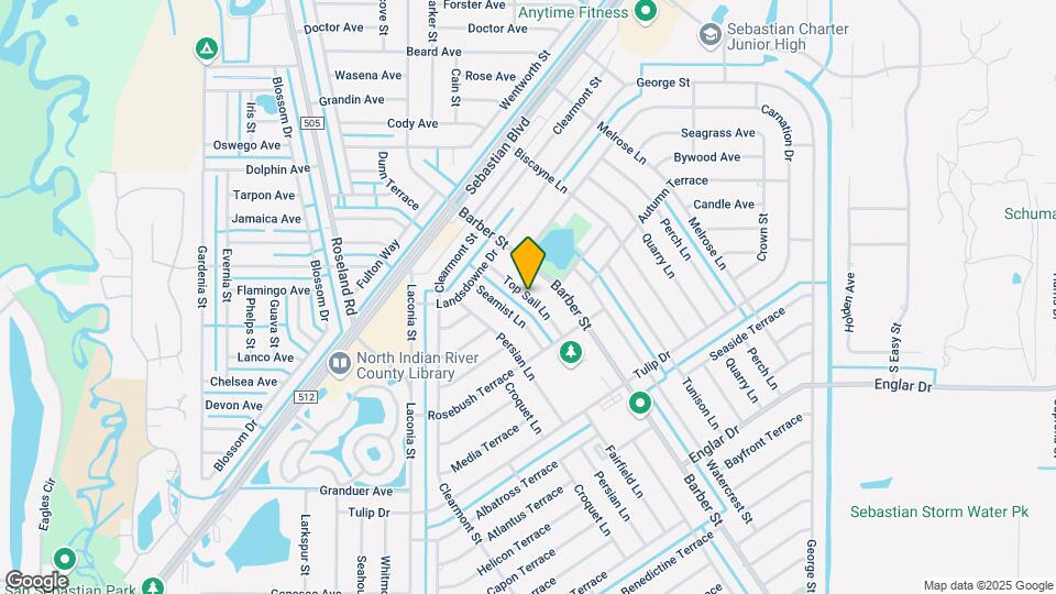 1025 Top Sail Ln Map and Location Details