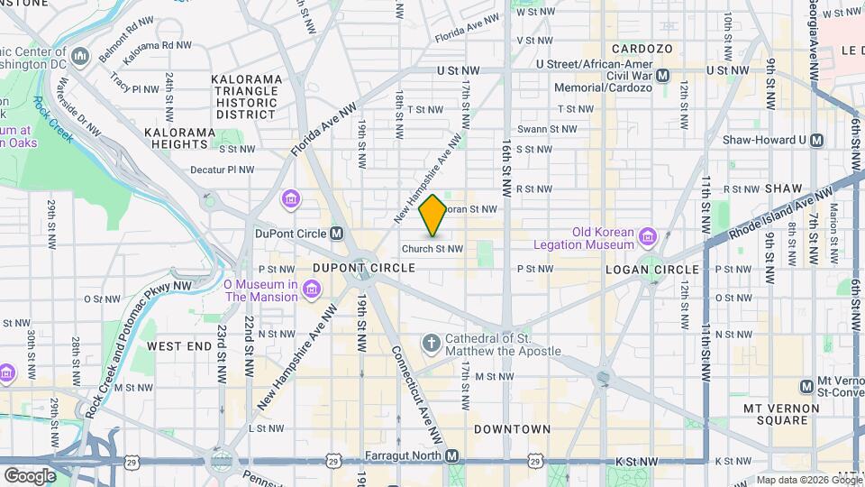 1751 Church St NW Map and Location Details