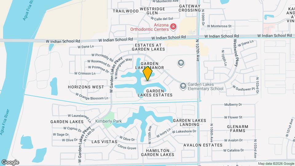 11025 W Poinsettia Dr Map and Location Details