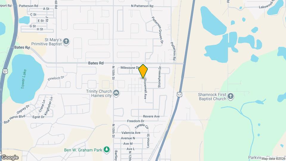 551 Stonewall Ave Map and Location Details