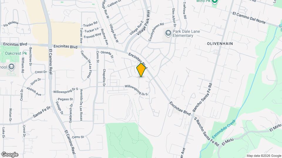 1850 Forestdale Dr Map and Location Details