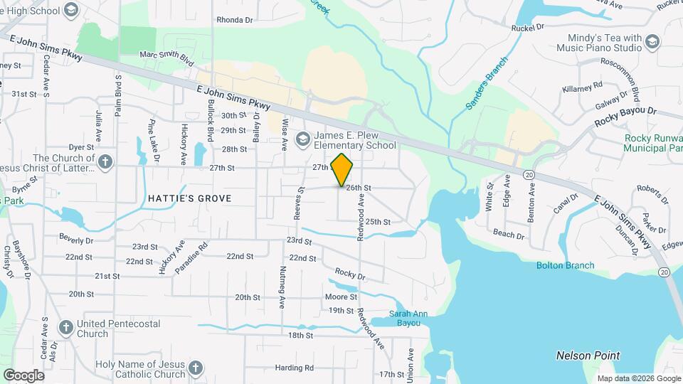 102 Quince Ave Map and Location Details