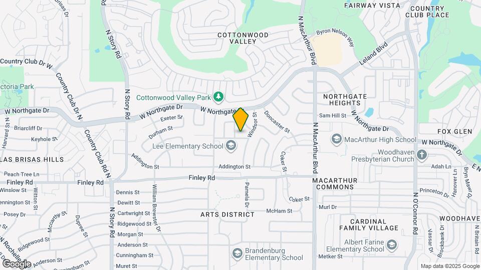 1510 Carlisle St Map and Location Details