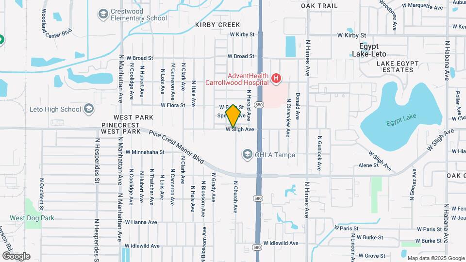 3902 W Sligh Ave, Unit ABCD Map and Location Details