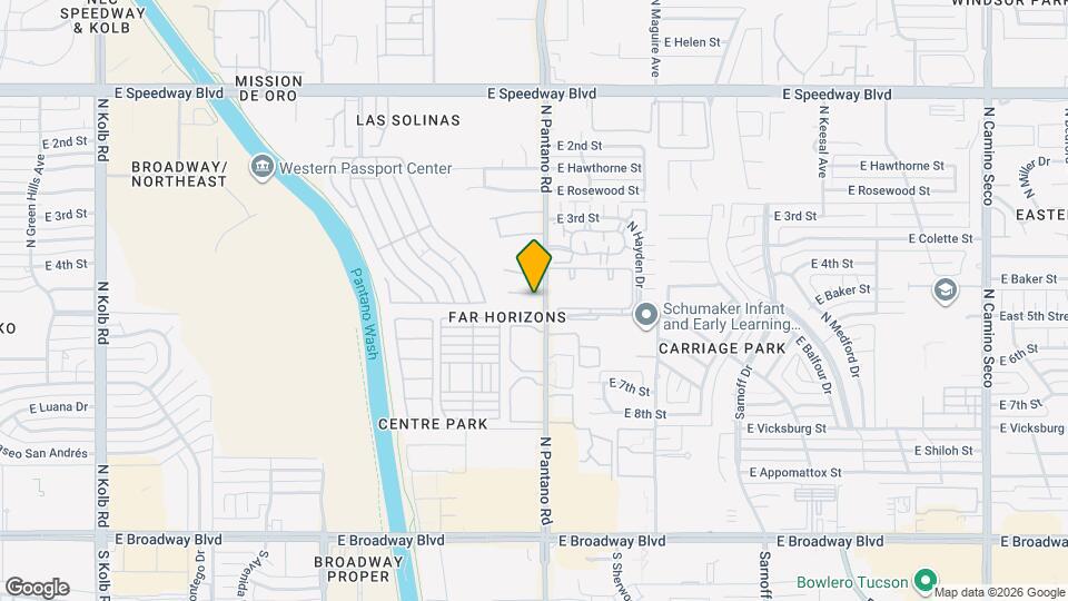 7860 E Baker St Map and Location Details