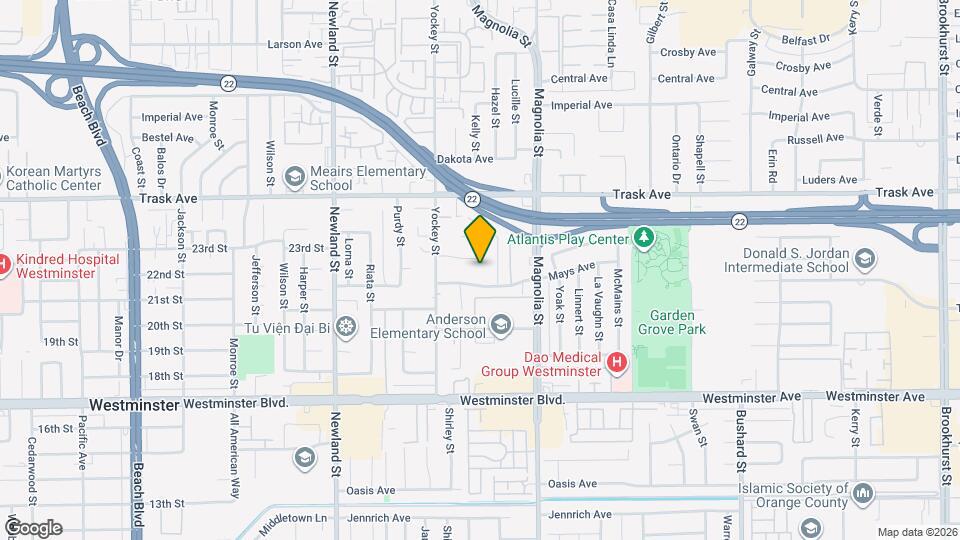 8842 Enloe Ave Map and Location Details