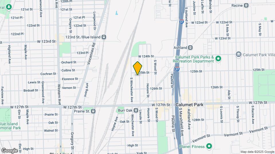 12510 S Lincoln St Mapa y Detalles de la Ubicación